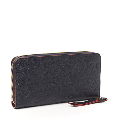 Louis Vuitton Empreinte Zippy Wallet Marine Rouge 2 of 6