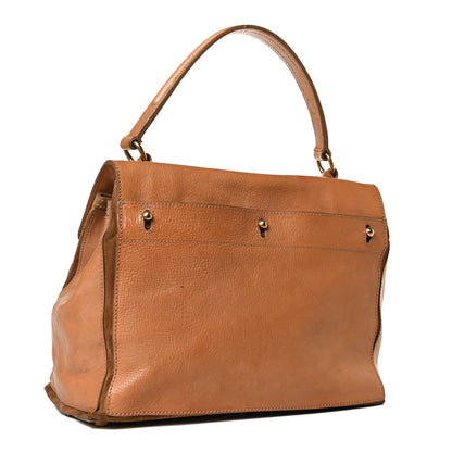 Saint Laurent Calfskin Suede Medium Muse Two Brown 2 of 20