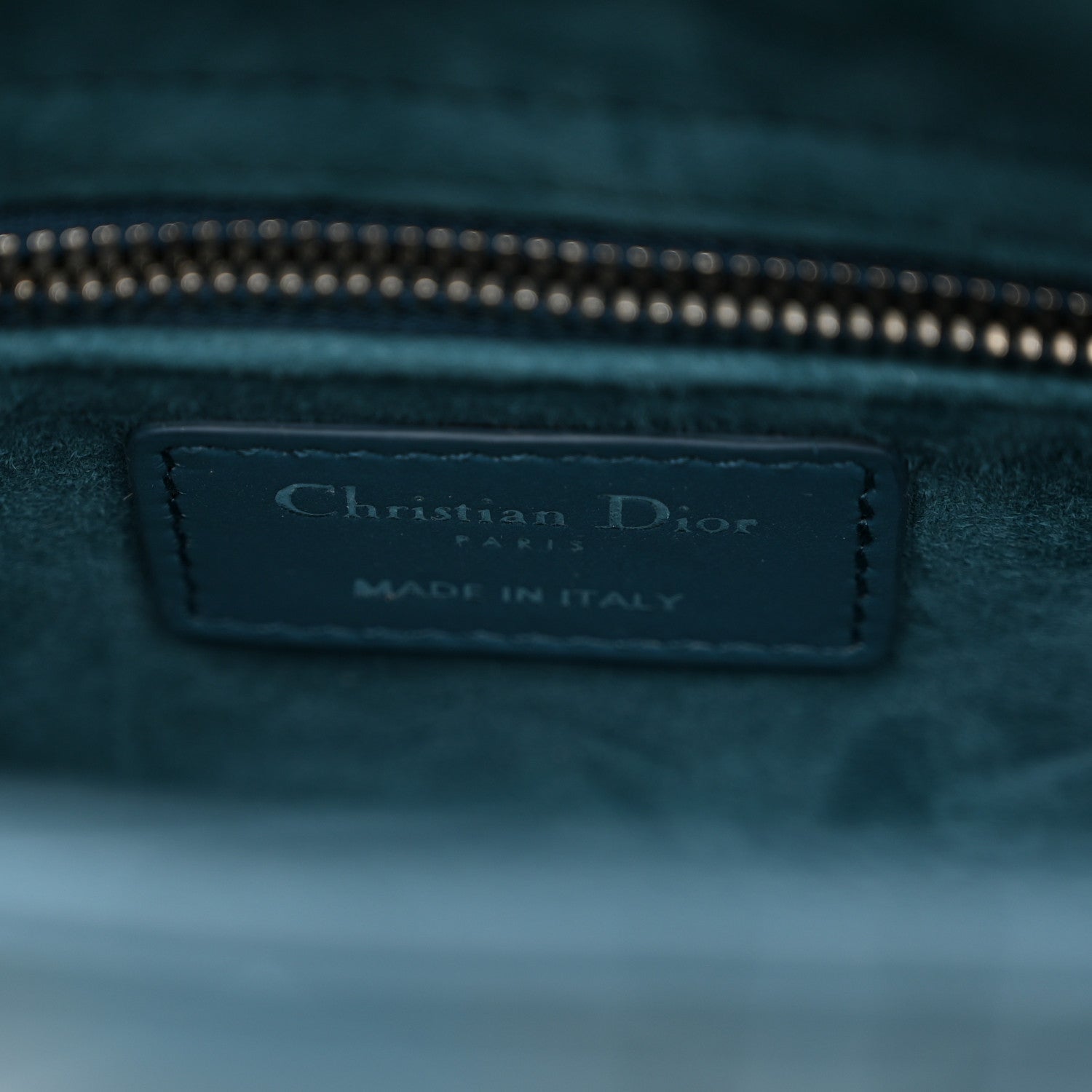 Christian Dior Lambskin Cannage Small My ABCDior Lady Dior Blue 6 of 9