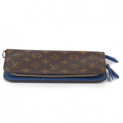 Louis Vuitton Monogram Insolite Wallet Blue 3 of 12