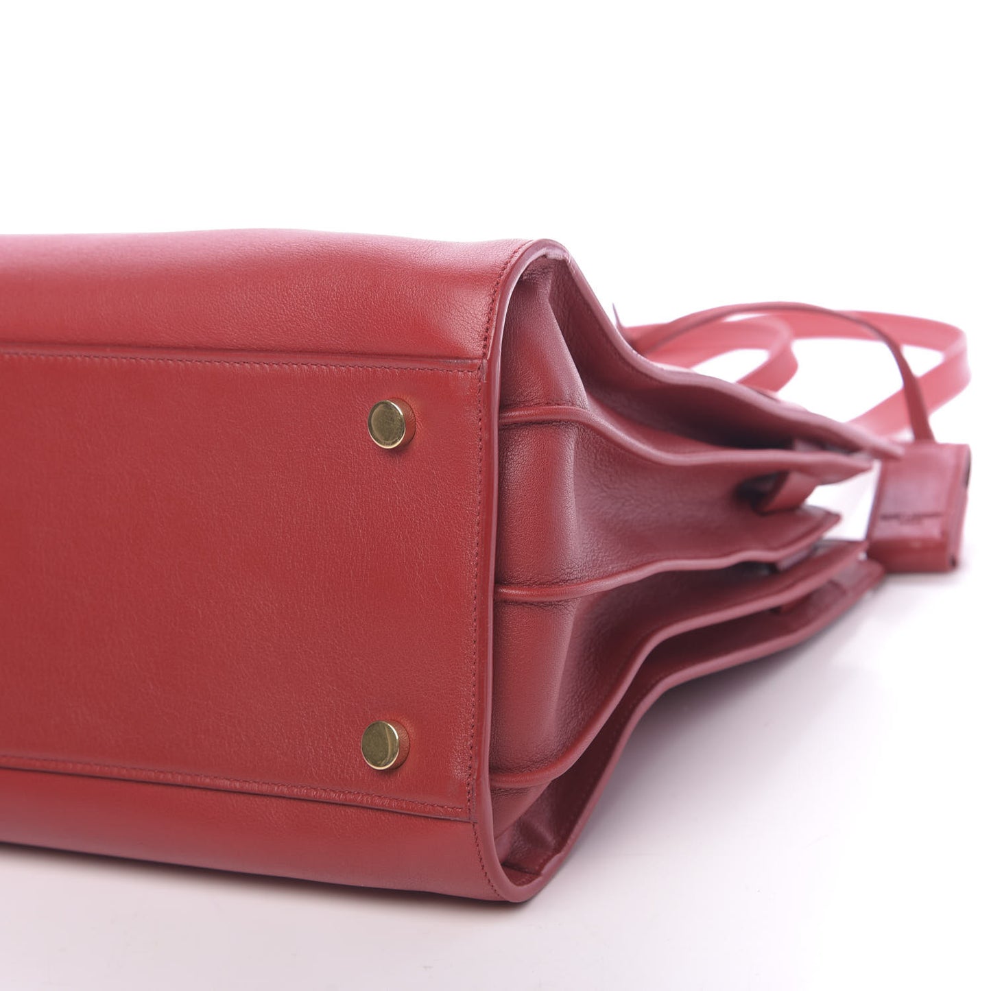 Calfskin Sac De Jour Lipstick Red