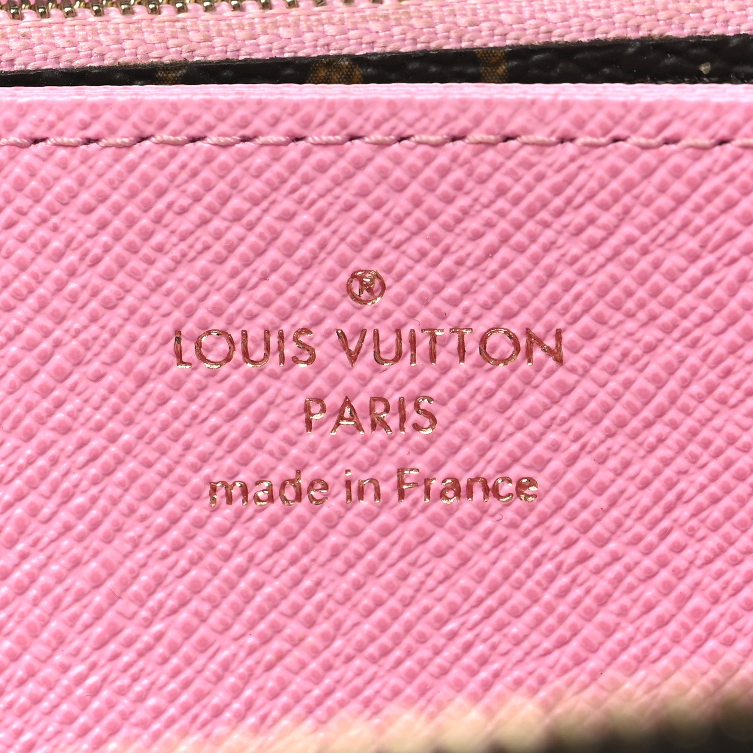 Louis Vuitton Monogram 2023 Christmas Animation Alpine Zippy Wallet Pink 6 of 7