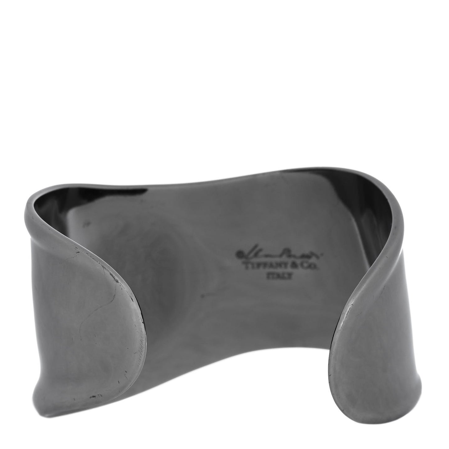 Ruthenium Small Elsa Peretti Left Wrist Bone Cuff Bracelet