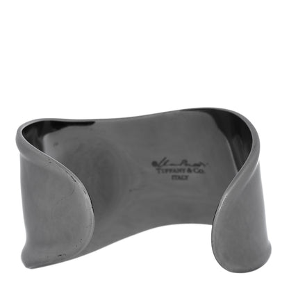 Tiffany Ruthenium Small Elsa Peretti Left Wrist Bone Cuff Bracelet 2 of 3