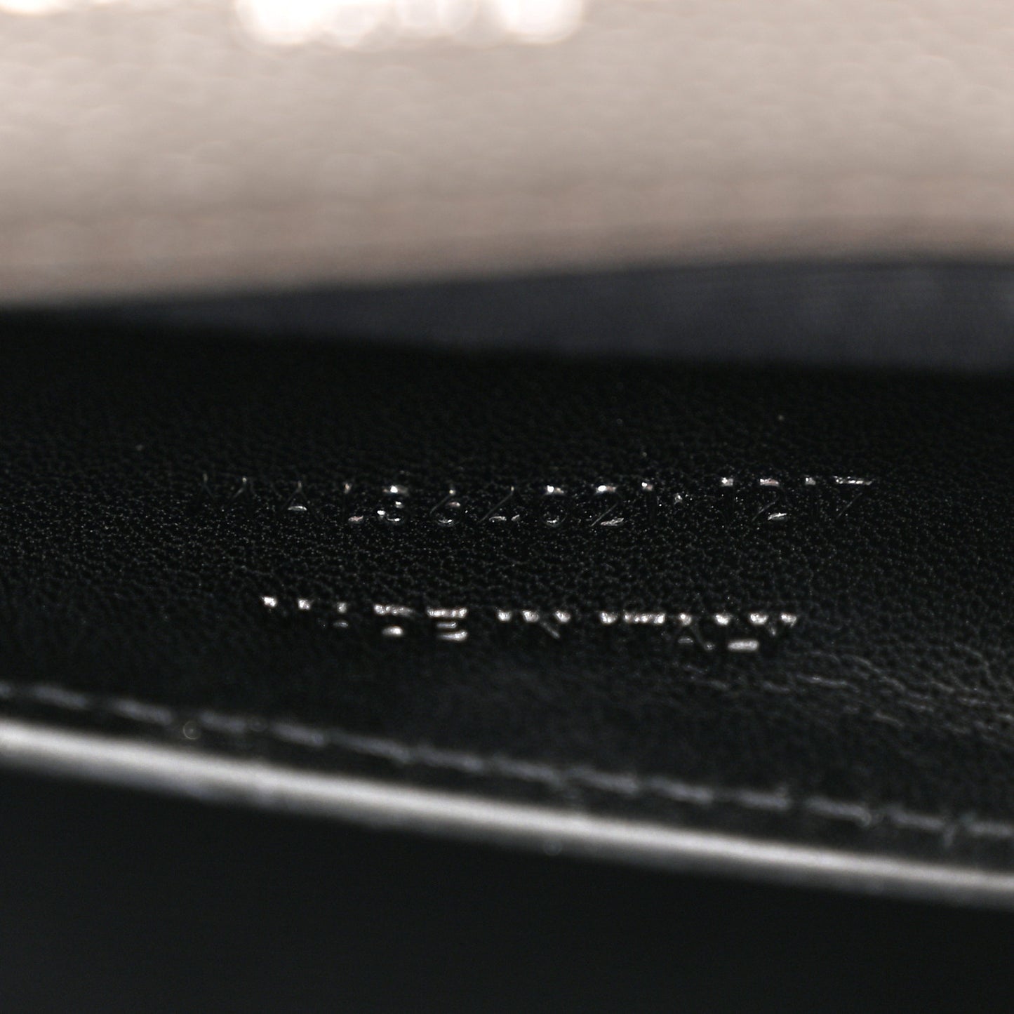 Grain De Poudre Medium Classic Monogram Kate Satchel Earth Grey