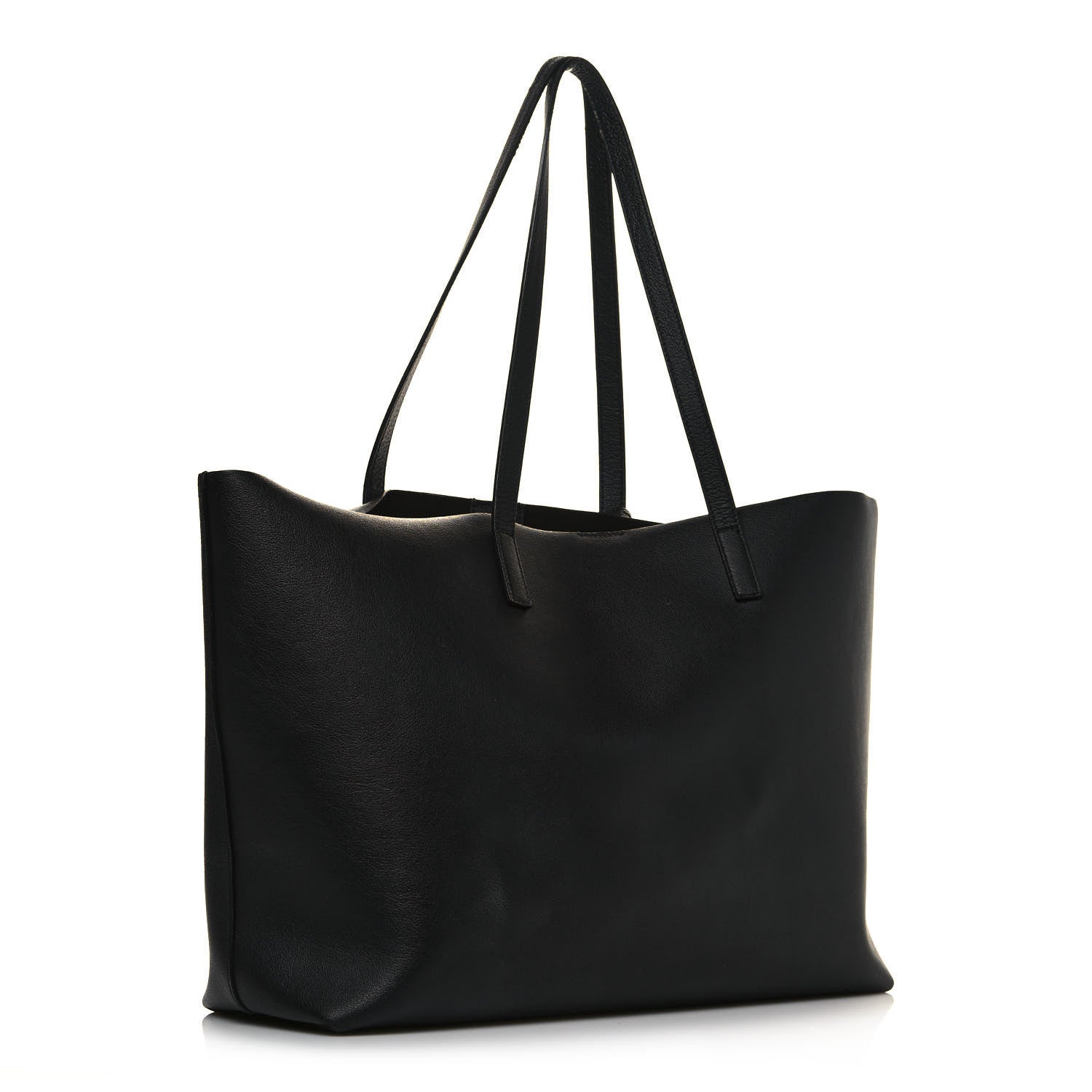 Saint Laurent Calfskin Large Shopping Tote Black 4 of 16