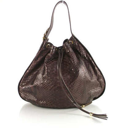 Gucci Python Interlocking Hobo 1 of 10
