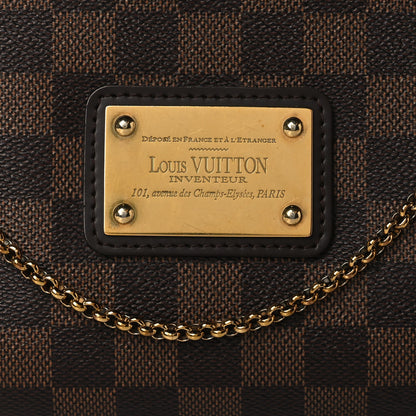 Louis Vuitton Damier Ebene Eva Clutch 7 of 9