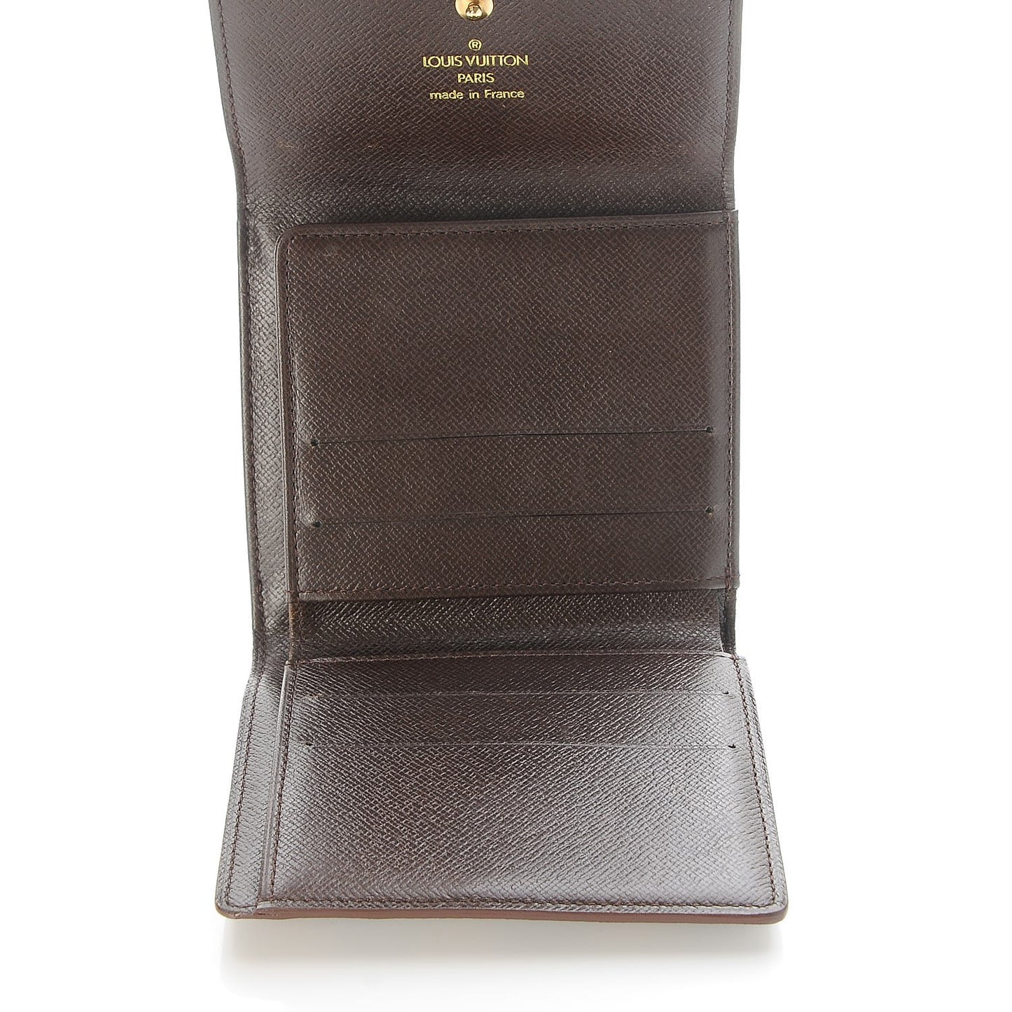 Damier Ebene Elise Wallet