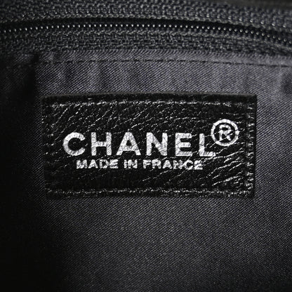 Chanel Suede Mini Fringe Tote Black 6 of 11