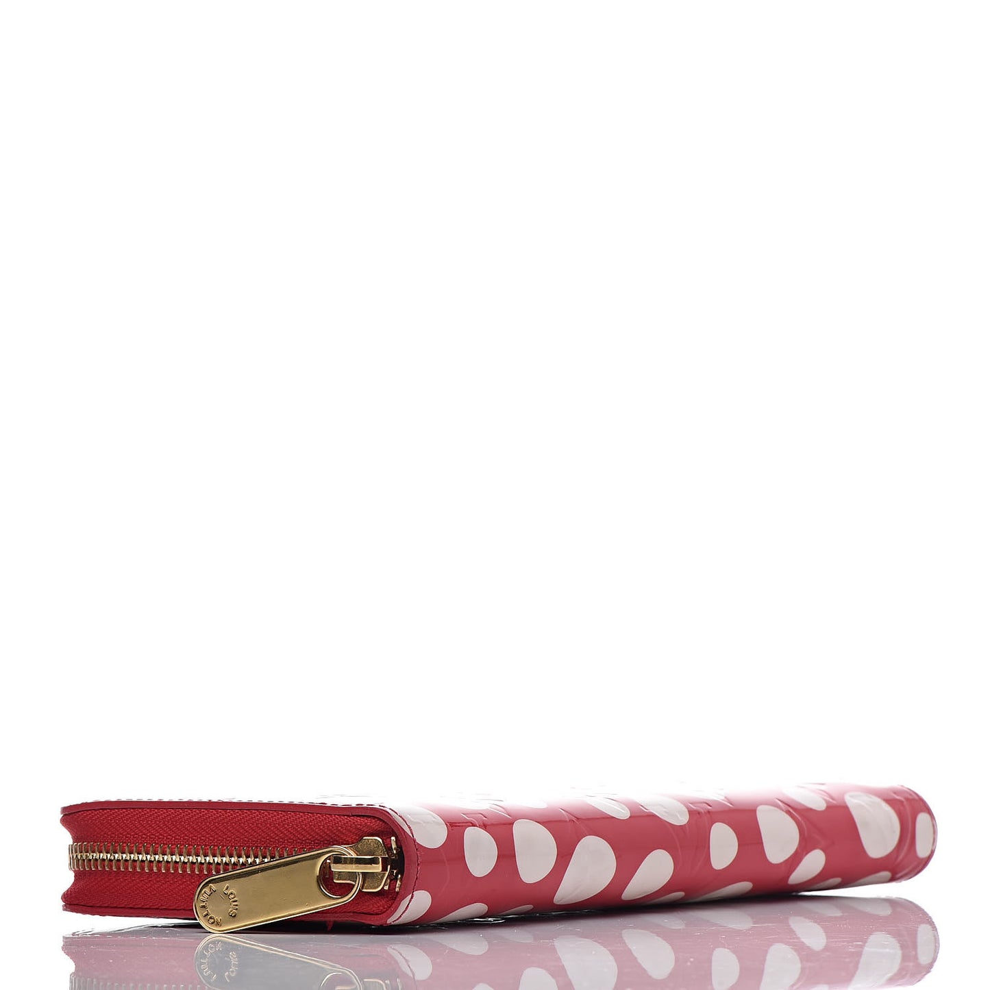 Vernis Kusama Infinity Dots Zippy Wallet Red