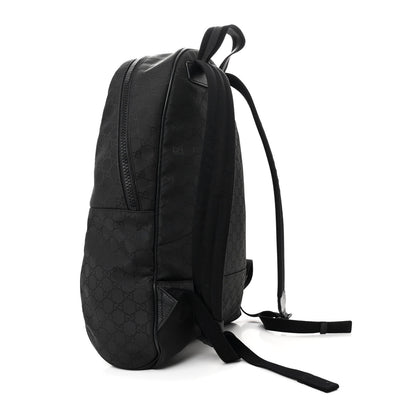 Gucci Nylon Monogram Slim Backpack Black 3 of 10
