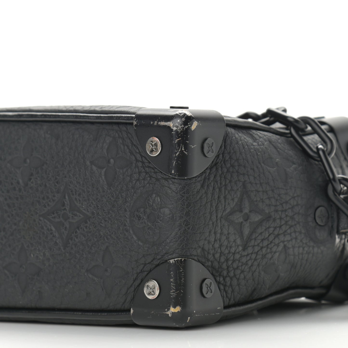 Taurillon Monogram Mini Soft Trunk Black