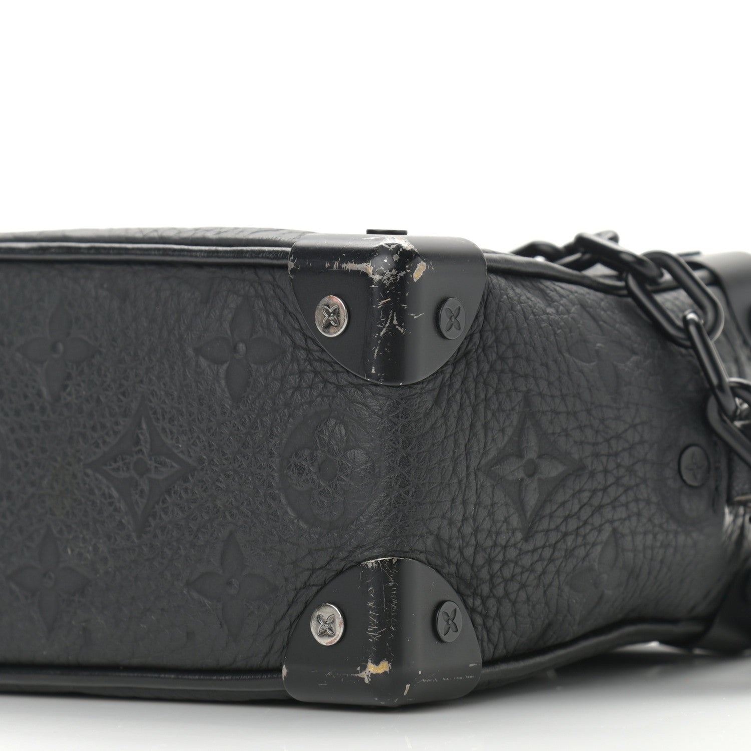 Louis Vuitton Taurillon Monogram Mini Soft Trunk Black 9 of 12