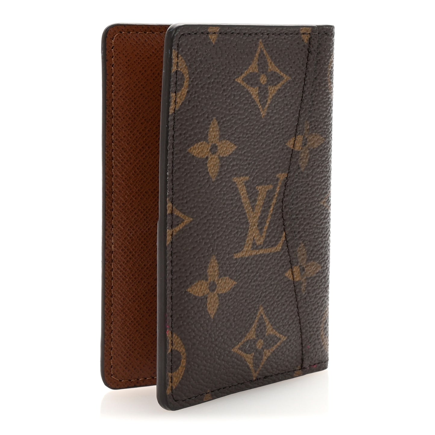 Monogram Pocket Organizer Card Holder NM