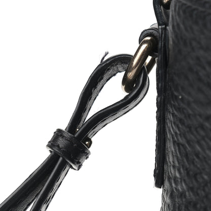 Burberry Grainy Calfskin Medium Susanna Hobo Black 12 of 13