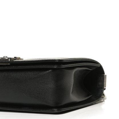 Chanel Caviar Quilted Medium Boy Flap Black 10 of 10