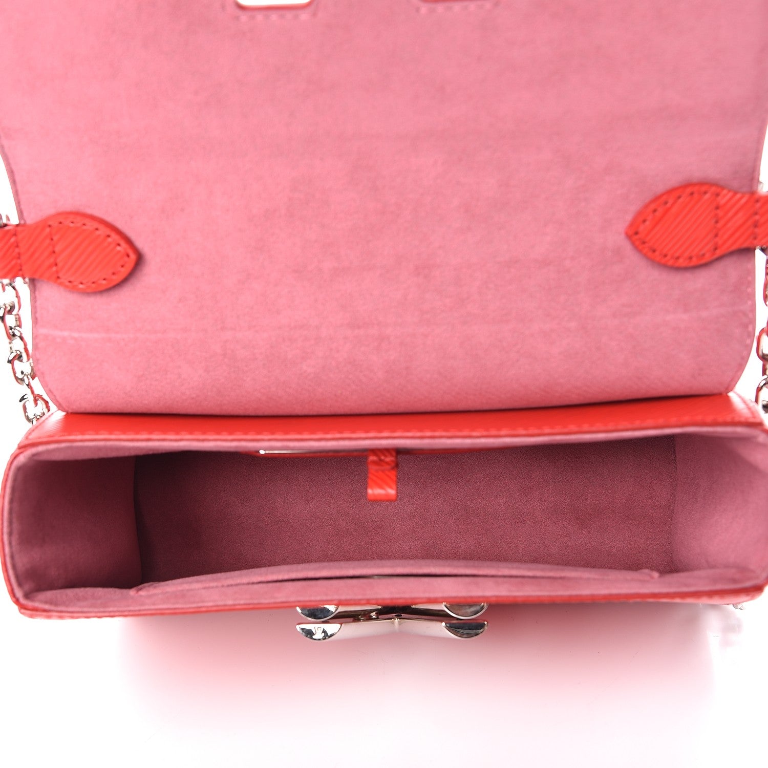 Louis Vuitton Epi Twist Shoulder Bag MM Coquelicot 5 of 10