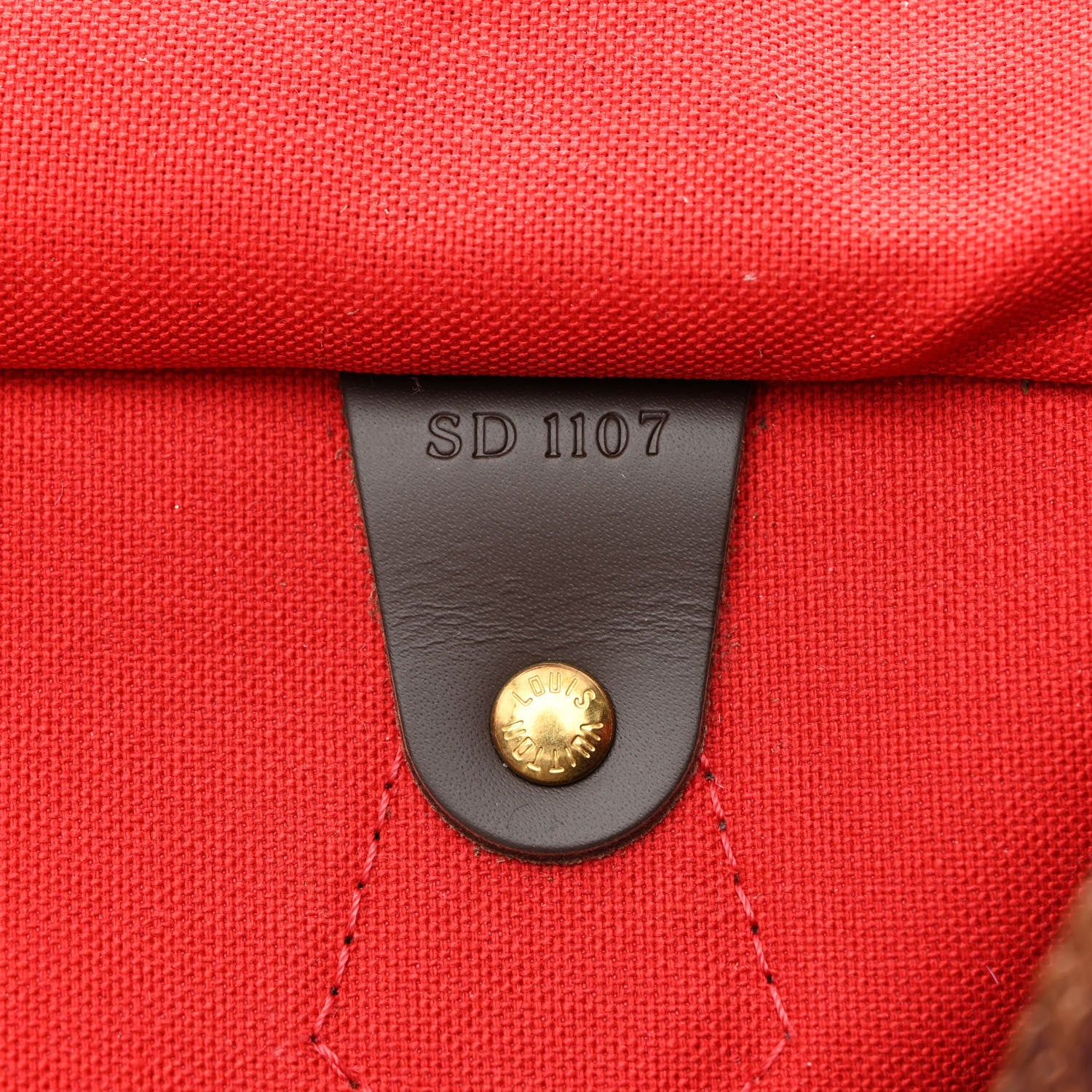 Louis Vuitton Damier Ebene Speedy 35 6 of 10