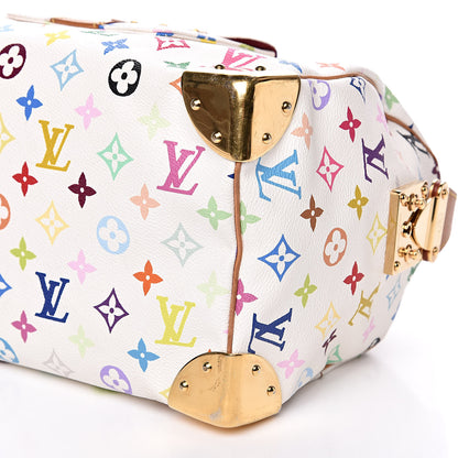 Louis Vuitton Monogram Multicolor Speedy 30 White 9 of 16