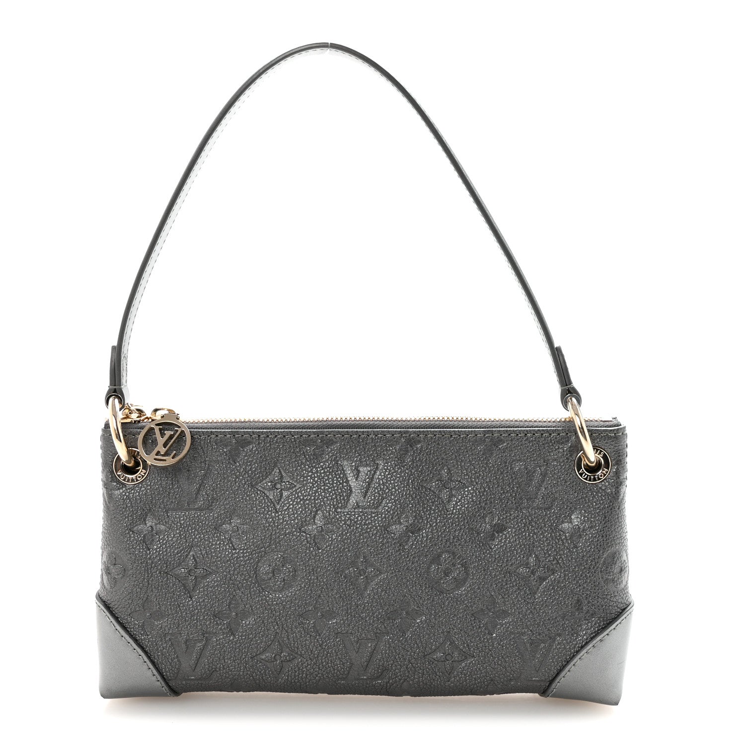 Louis Vuitton Shimmery Empreinte Pochette Sevres Gun Metal 1 of 9