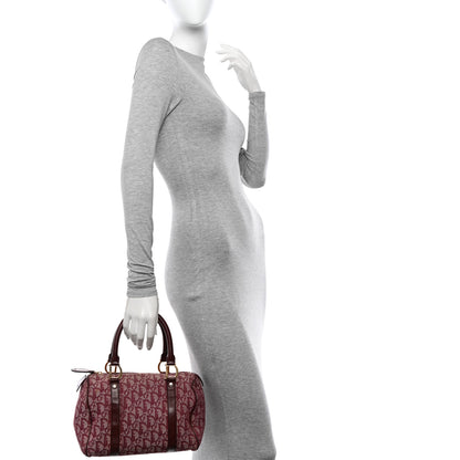 Christian Dior Monogram Boston Red 2 of 18