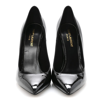Saint Laurent Patent Opyum 110 Pumps 38 Black 3 of 10