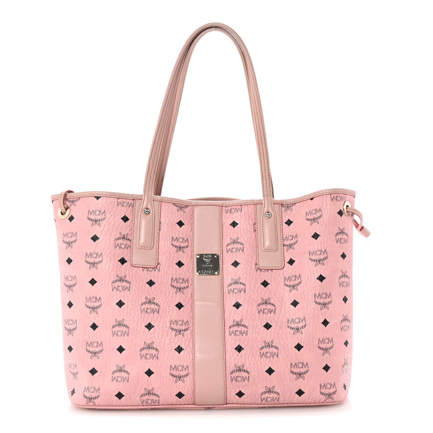 Visetos Medium Liz Reversible Shopper Tote Soft Pink