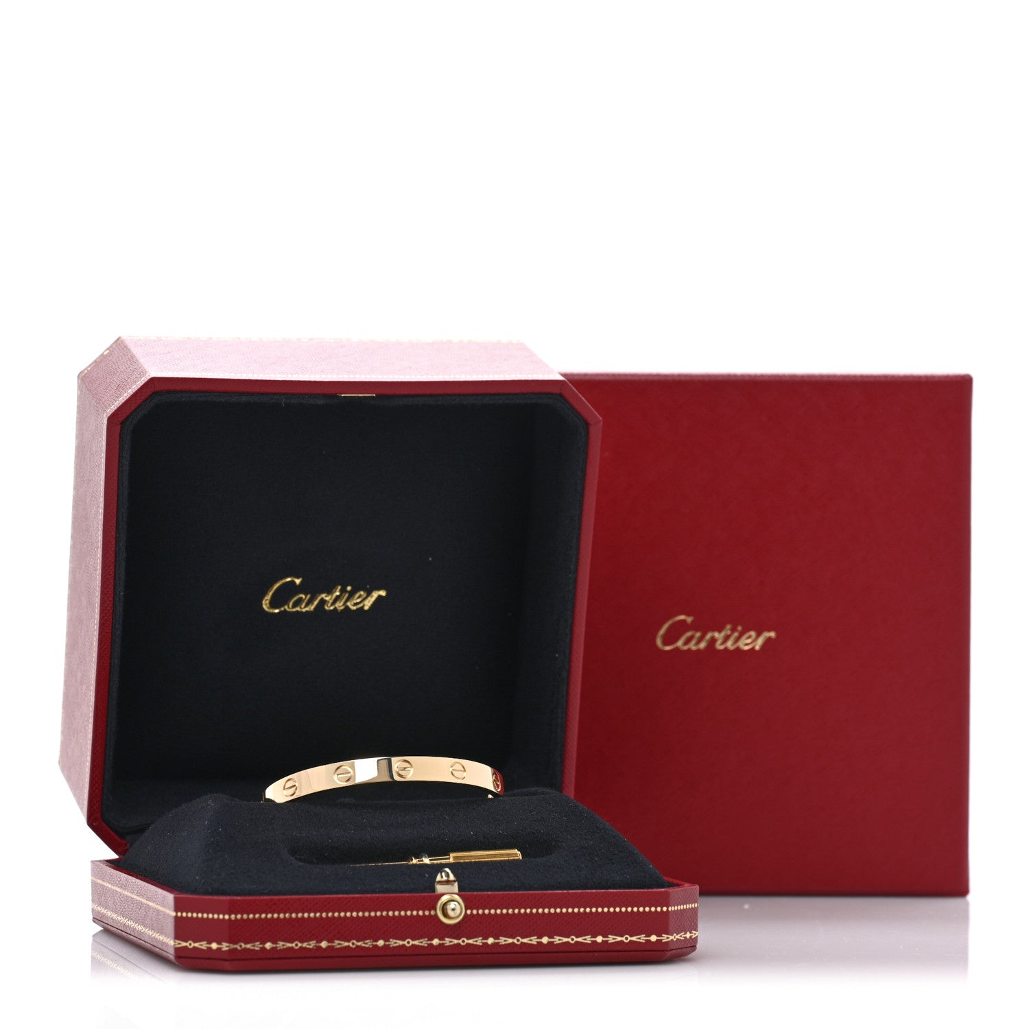 Cartier 18K Yellow Gold LOVE Bracelet 16 6 of 6