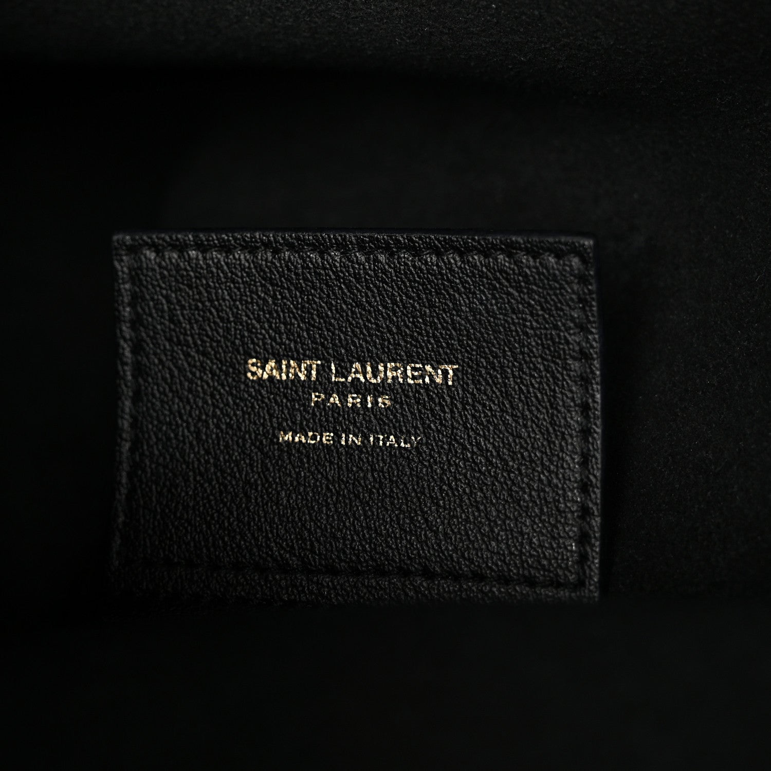 Saint Laurent Calfskin Toy Shopping Tote Black 6 of 9