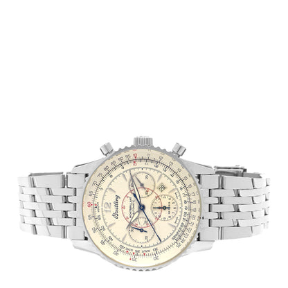 Breitling Stainless Steel 38mm Navitimer Montbrillant Chronograph Automatic Watch A41330 2 of 4