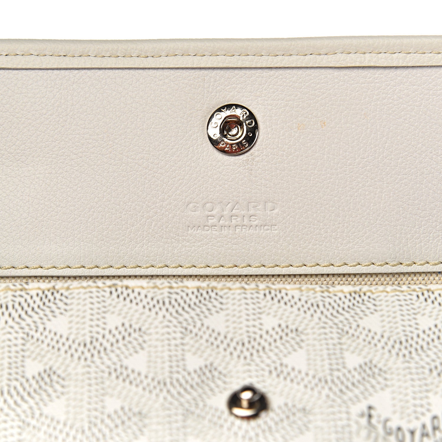 Goyard Goyardine Saint Louis PM White 6 of 13