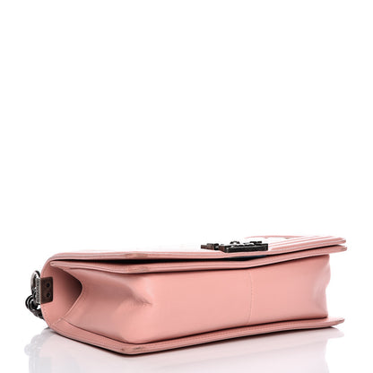 Chanel Lambskin Quilted Medium Boy Flap Light Pink 4 of 11