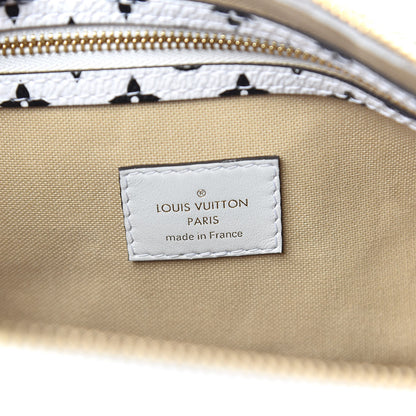 Louis Vuitton Monogram Giant Speedy Bandouliere 30 Kaki Beige 9 of 10