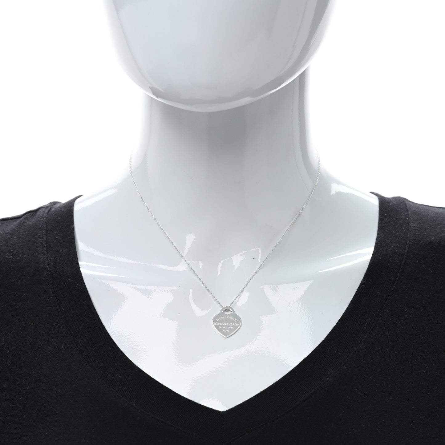 Sterling Silver Small Return to Tiffany Heart Pendant Necklace
