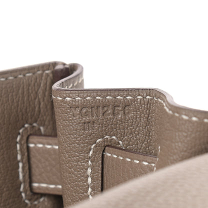 Hermes Togo Kelly Retourne 28 Etoupe 7 of 11