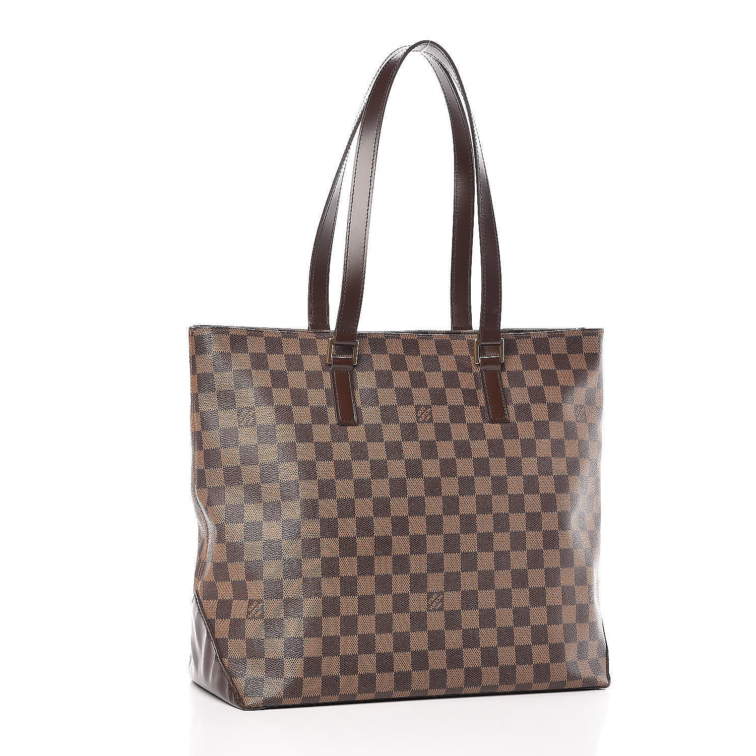 Louis Vuitton Damier Ebene Cabas Mezzo 3 of 12
