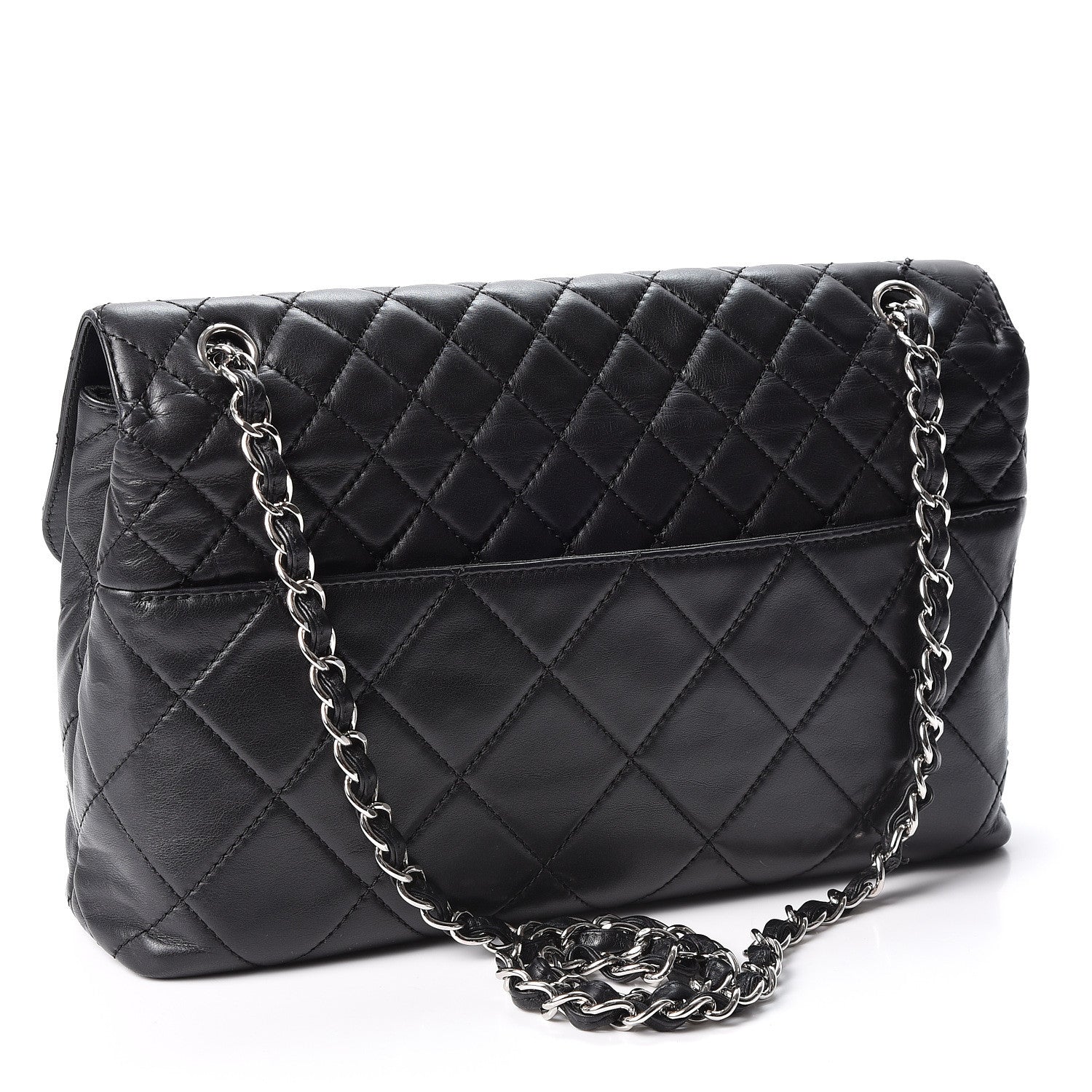 Chanel Calfskin Quilted In The Business Flap Bag Black 2 of 11