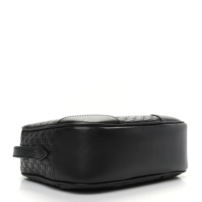 Gucci Microguccissima Mini Bree Messenger Bag Black 4 of 9