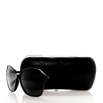 Chanel Acetate CC Bow Sunglasses 5205 Black 8 of 8