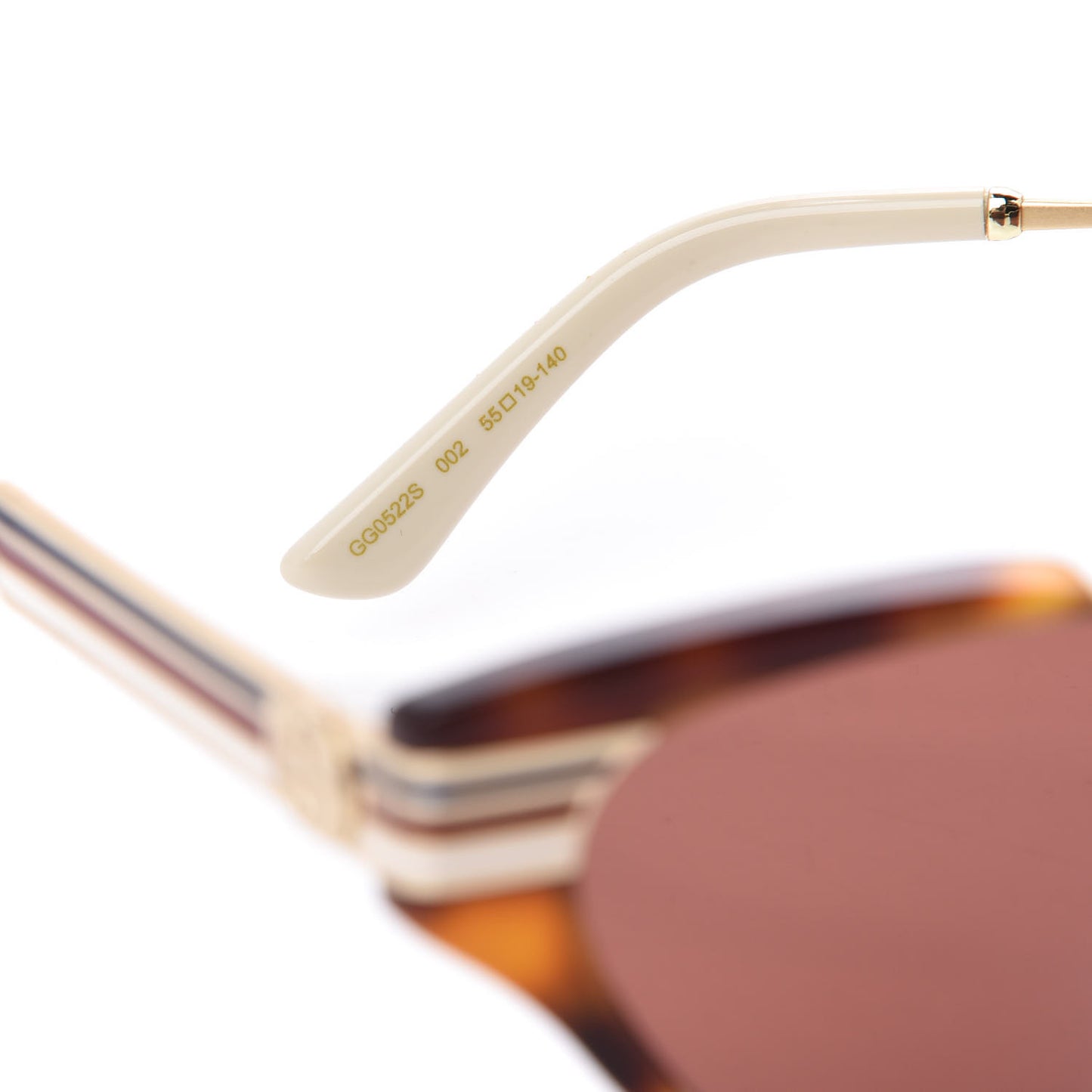 Cat Eye Web Sunglasses GG0522S Tortoise
