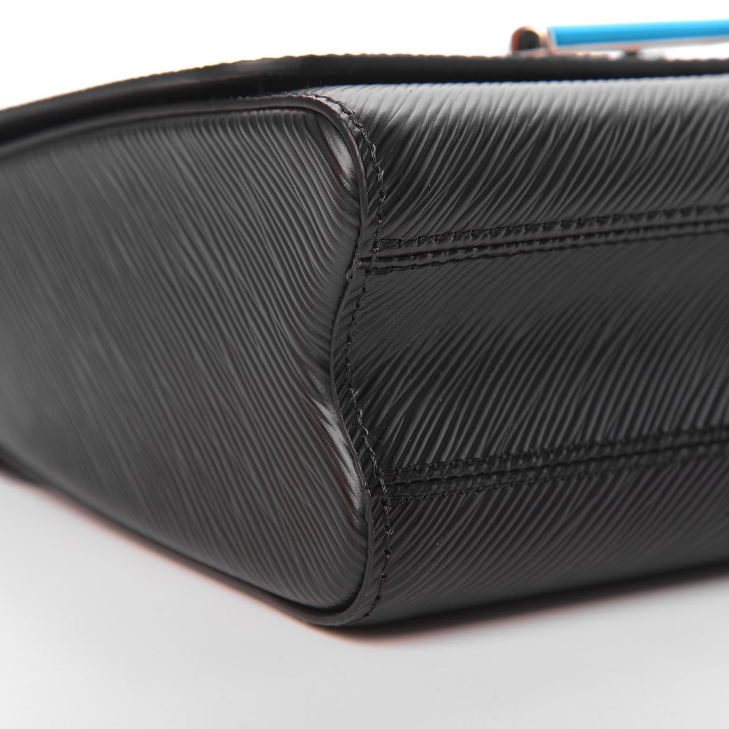 Epi Limited Edition Twist Shoulder Bag MM Black