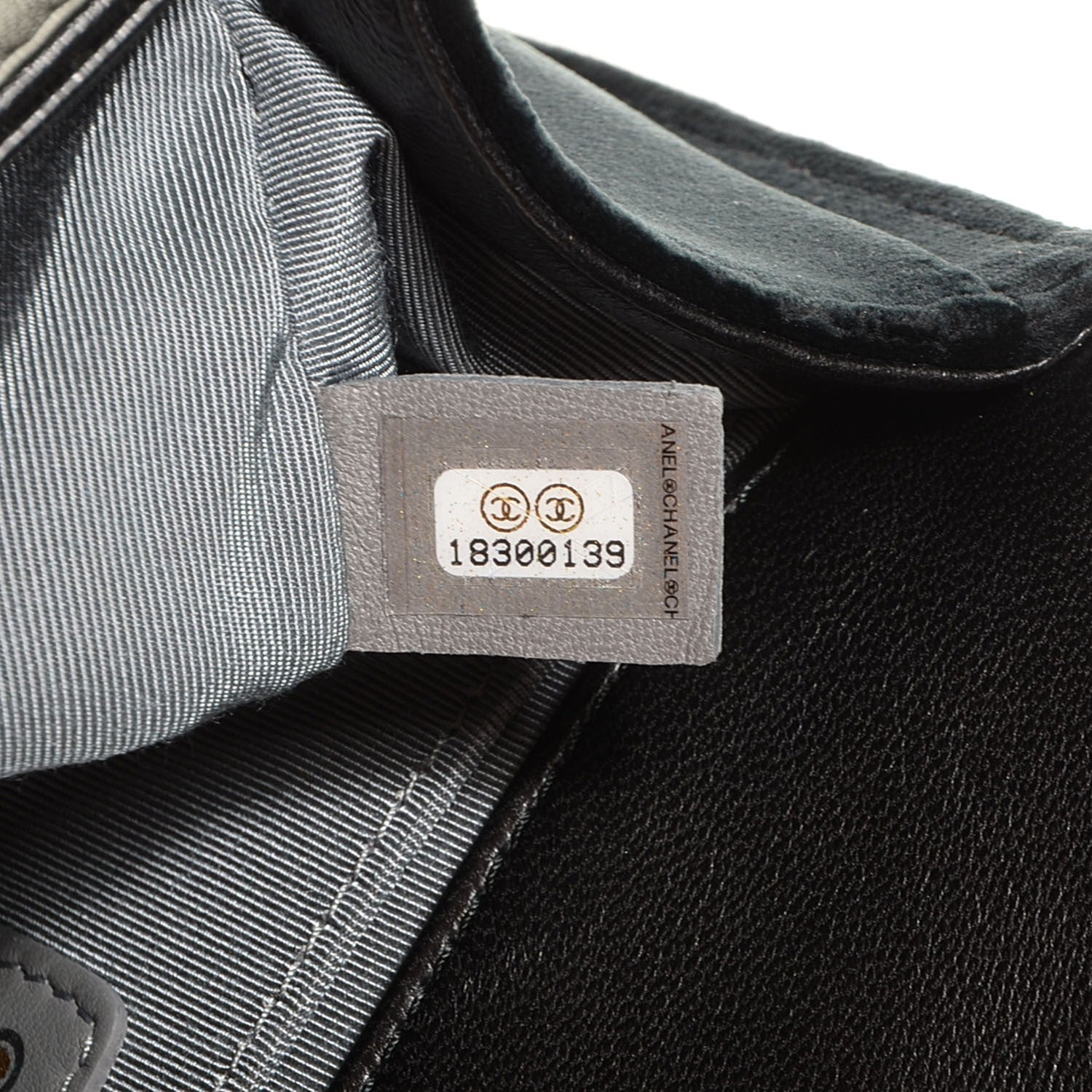 Chanel Velvet Quilted Small Boy Flap Black 7 of 8
