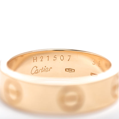 Cartier 18K Yellow Gold 5.5mm LOVE Ring 56 7.5 4 of 4