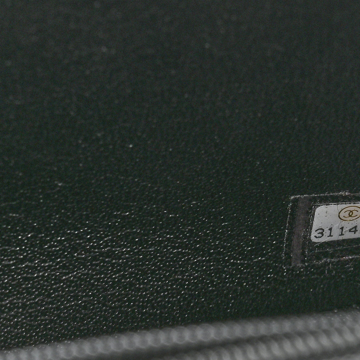 Caviar Quilted Mini Top Handle Rectangular Flap Black