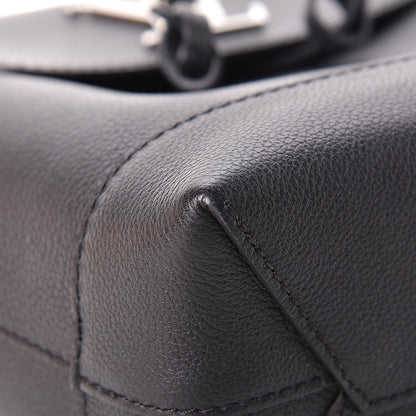 Louis Vuitton Calfskin Lockme Mini Backpack Black 12 of 15