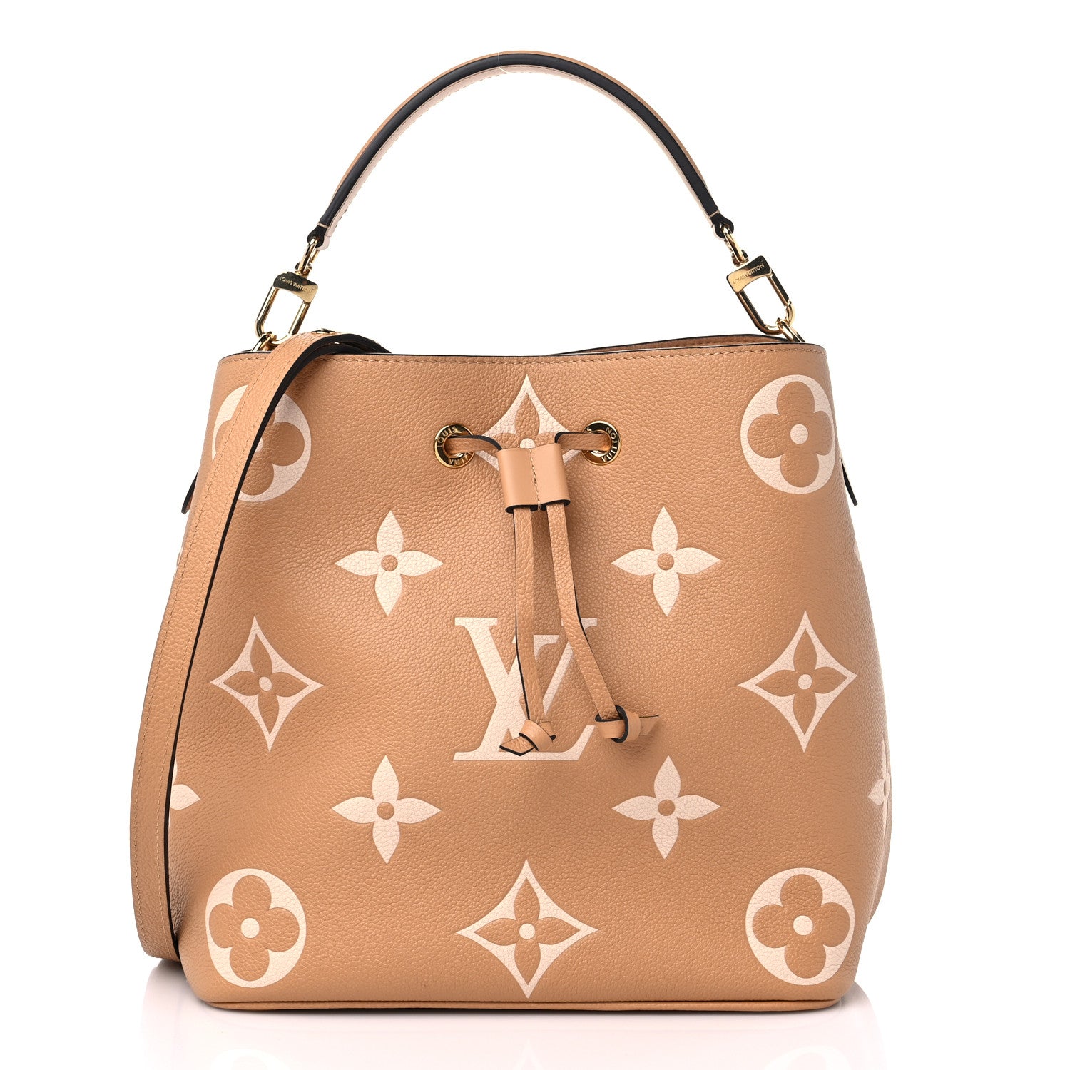Louis Vuitton Empreinte Monogram Giant Neonoe MM Arizona Beige 3 of 9