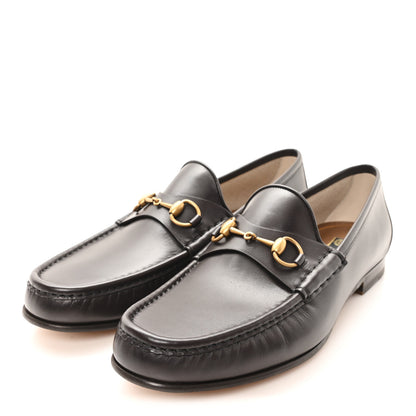 Gucci Betis Glamour Calfskin Mens 1953 Horsebit Loafers 12 Brown 4 of 9