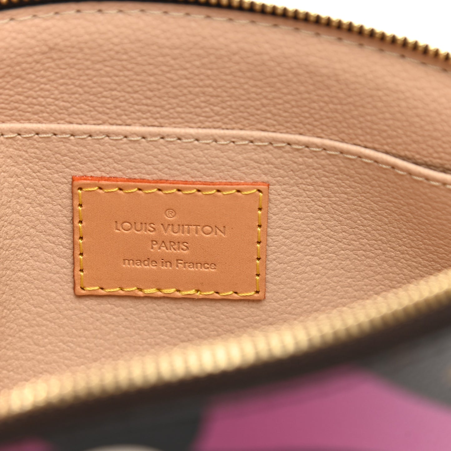 Monogram Game On Cosmetic Pouch