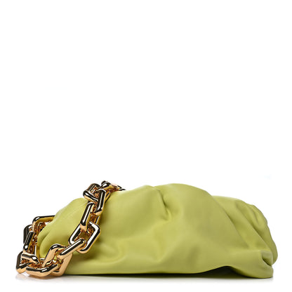 Bottega Veneta Calfskin The Pouch Chain Seagrass 1 of 4